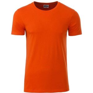 James and Nicholson - Heren Standaard T-Shirt (Oranje)