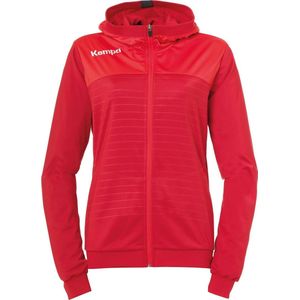 Kempa Emotion 2.0 Hooded  Sportjas - Maat XL  - Vrouwen - rood