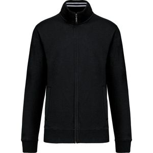Sweatshirt Heren S Kariban Lange mouw Black 80% Katoen, 20% Polyester