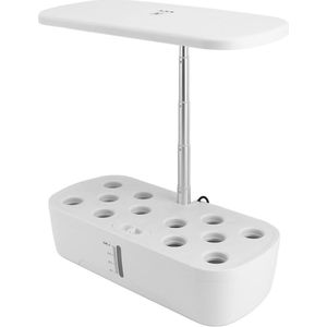 Kweeksysteem met 12 Pods Slimme Hydrocultuur Kruidentuinset met LED-licht en Automatische Waterregeling