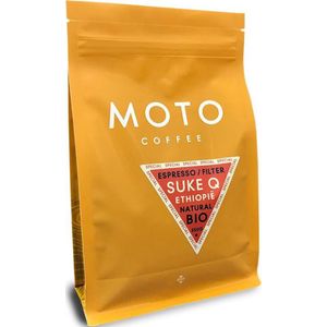 Moto Coffee Ethiopië Koffiebonen - 350 gram - biologisch
