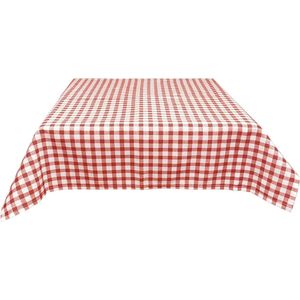 Stoffen tafelkleed bierbanktafelkleden voor biertafels tafelkleed bierbank biertent biertenttafel garnituur biertafels tafelkleden tafelkleed tafel 90 cm x 240 cm voor biertafels rood geruit