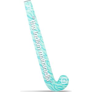 The Indian Maharadja Yuki Tigris Kinder Veld Hockeystick 10231041 - Kleur Mintgroen - Maat 32 INCH