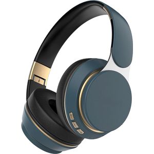 Over-Ear Koptelefoon - Bluetooth 5.0 - Draadloze - Noise Cancelling - Opvouwbaar Koptelefoon met HiFi Stereo - Blauw