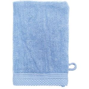 I2T Bamboe washandjes 16x21 cm - Set van 10 - Aqua - 600 gr/m²