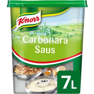 Knorr Collezione Italiana Carbonara Saus Poeder Opbrengst 7L - Bus 1,23 kilo