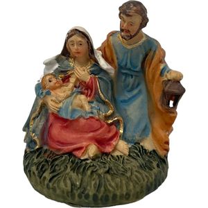 Kersstal Josef, Maria en kindeke Jezus K059-5C