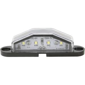 Kentekenplaatverlichting LED - 10-30V IP67 - voor aanhangwagen en auto - 4LED - achterlichten waarschuwingslichten duurzaam - vrachtwagen RV bestelwagen .