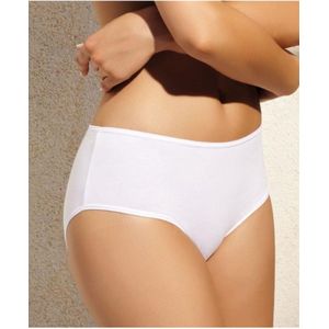 AMARANTA-Maxi Cut Women's Cotton Stretch 3 PCS Multipack Panty-Black-White-Nude, Briefs,Lingerie,maat 40