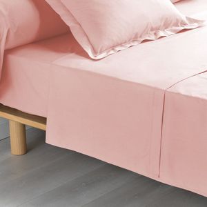 Boraboi ® Beddengoed van Zacht Katoen Perkal in Subtiel Roze voor Luxe Comfort