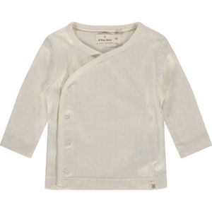 A Tiny Story baby t-shirt long sleeve Unisex T-shirt - creme - Maat 74