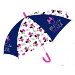 Paraplu Minnie - 43,5 cm doorsnede - ideaal voor de kinderen - Blauw/wit/roze