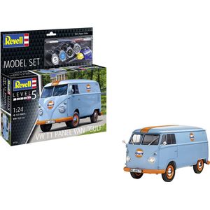 1:24 Revell 67726 Volkswagen T1 Panel Bus ""Gulf"" - Model Set Plastic Modelbouwpakket