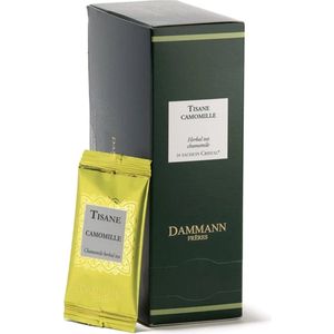 Dammann Frères - Tisane Camomille 21 verpakte theezakjes - Kamille thee - kruidenthee zonder caffeïne