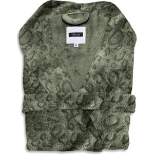 iSleep Leopardo Badjas Lang - Maat M - Olive Green