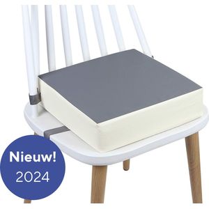 Thuiser Stoelverhoger voor Eetkamerstoel - Zitverhoger Peuter Eettafel - Kinderen - Booster Seat - Zitkussen Tafel