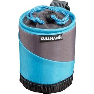 Cullmann Lens Container Small | Bescherming voor een compact objectief | Cyaan/ grijs