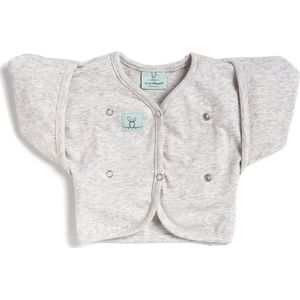 Ergopouch Butterfly Cardi Grey Marle - 2-6 maanden