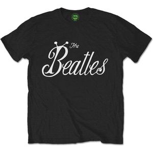 The Beatles - Bug Logo Heren T-shirt - XL - Zwart