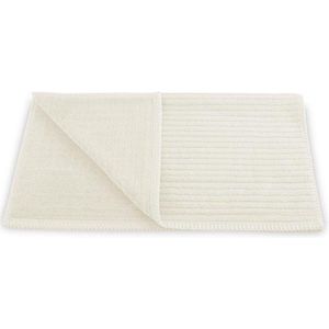 Luxe Bamboe Bidetmat Ecrus-s60x60s-sHoogwaardig En Vochtabsorberends-sAnti-Slip Met Noppen