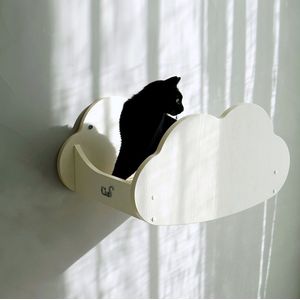 CatS Design Katten klimmuur Klim wand - Krabpaal muur - Klimmuur kat - Wolk vorm