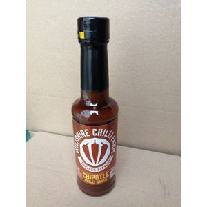 Chipotle Chilli Sauce (Heat Level 5) 140mm - ChilisausBelgium - Wiltshire Chilli Farm