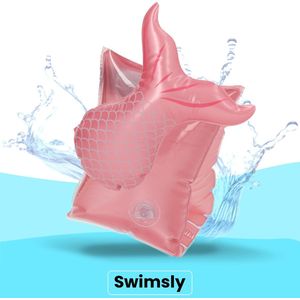 Swimsly® Zwembandjes - Zwembandjes - Zwemveiligheid - Zwemvest - visstaart - 3-6 jaar