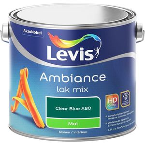 Levis Ambiance Lak Mat Mix - Clear Blue A80 - 2,5 L