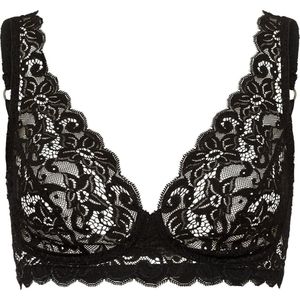 Hanro - Bralette - Moments - Zwart - EU 75A / FR 90A