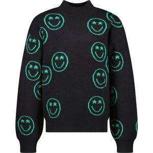 Cars Jeans Gisu Knit Green Meisjes Trui - Maat 8