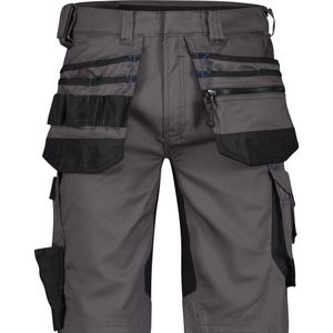 DASSY® Trix Holsterzakkenshort met stretch - maat 48 - ANTRACIETGRIJS/ZWART