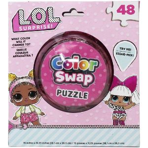 Spin Master Games - L.O.L. Surprise! Kleur wisselende puzzel - 48 stukjes