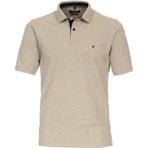 Casa Moda - Poloshirt Beige - Regular-fit - Heren Poloshirt Maat XXL