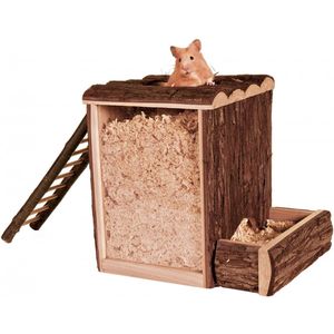 Trixie Natural Living Speel- En Graaftoren Hamster - 25X20X24 CM