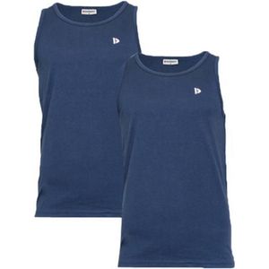 2-Pack Donnay Muscle shirt - Tanktop - Heren - Navy (010) - maat XXL
