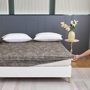 katoenen hoeslaken,Hoogwaardige Kwaliteit - Topper Matras Hoeslaken / Topper Mattress Fitted Sheet 180 x 200 x 30 cm