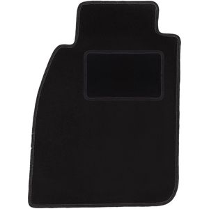 Bestuurdersmat zwart voor: Mitsubishi Carisma sedan, liftback, hatchback (1995-2004)
