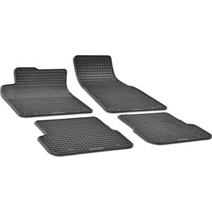 Walser DirtGuard rubberen voetmatten geschikt voor Audi A6 04/2004-08/2011