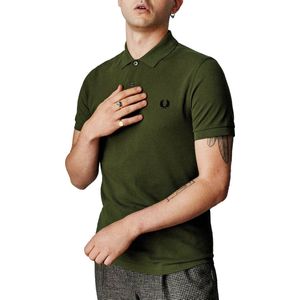 Fred Perry M6000 polo shirt - heren polo - Uniform Green - Maat: M
