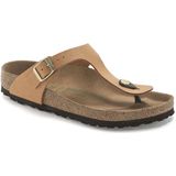 Birkenstock Gizeh Vegan Birko-flor Nubuck Sandalen Bruin EU 41 Man