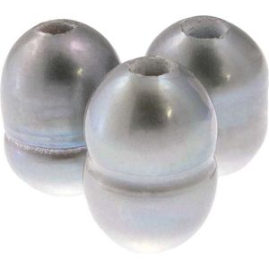 Zoetwaterparels (7 - 9 x 7 mm) Grey (10 Stuks)