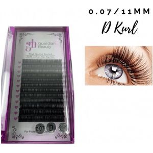 Wimpers Extension 11mm 0.07 D krul | Eyelashes | Wimpers |  Wimperextensions
