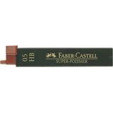 Faber-Castell potloodstiftjes - Super-Polymer - 0,5mm - HB - 12 stuks - FC-120500