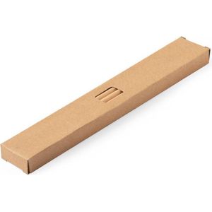 Papieren rietjes in doosje  – bruin – 10 stuks