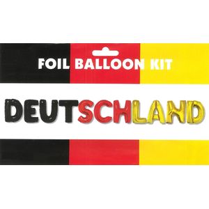 Folieballon EK/WK Voetbal Duitsland 36 cm