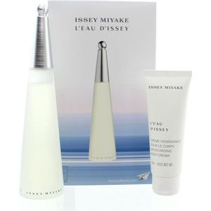 Issey Miyake L'Eau d'Issey Giftset - 100 ml eau de toilette spray + 75 ml bodylotion - cadeauset voor dames
