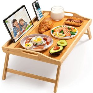 Bedtafel - Bed Table - Breakfast in bed - Banktafel - Ontbijttafel - Ontbijt op bed - Werken in bed