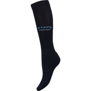 Stapp Horse Sokken Ultra Fine 3-pack Marine - 40/46 | Paardrijsokken