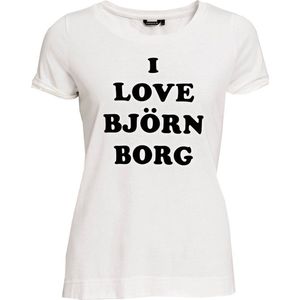 Bjorn Borg Signature'86 - Sportshirt - Dames - Wit - Maat S