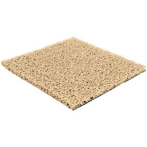 Deurmat antislip | Spaghettimat - beige | 500x120cm | Dikte 15 mm | Entreemat | schoonloopmat